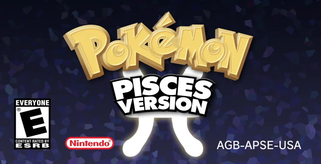 Pokemon Pisces Box Arts Pokemon Pisces Box Arts